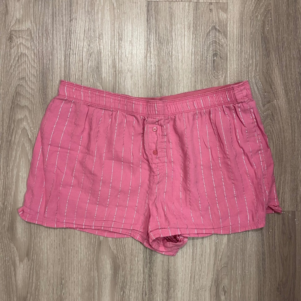 PINK Victoria's Secret Pink Boxer Shorts Pajamas Loungewear